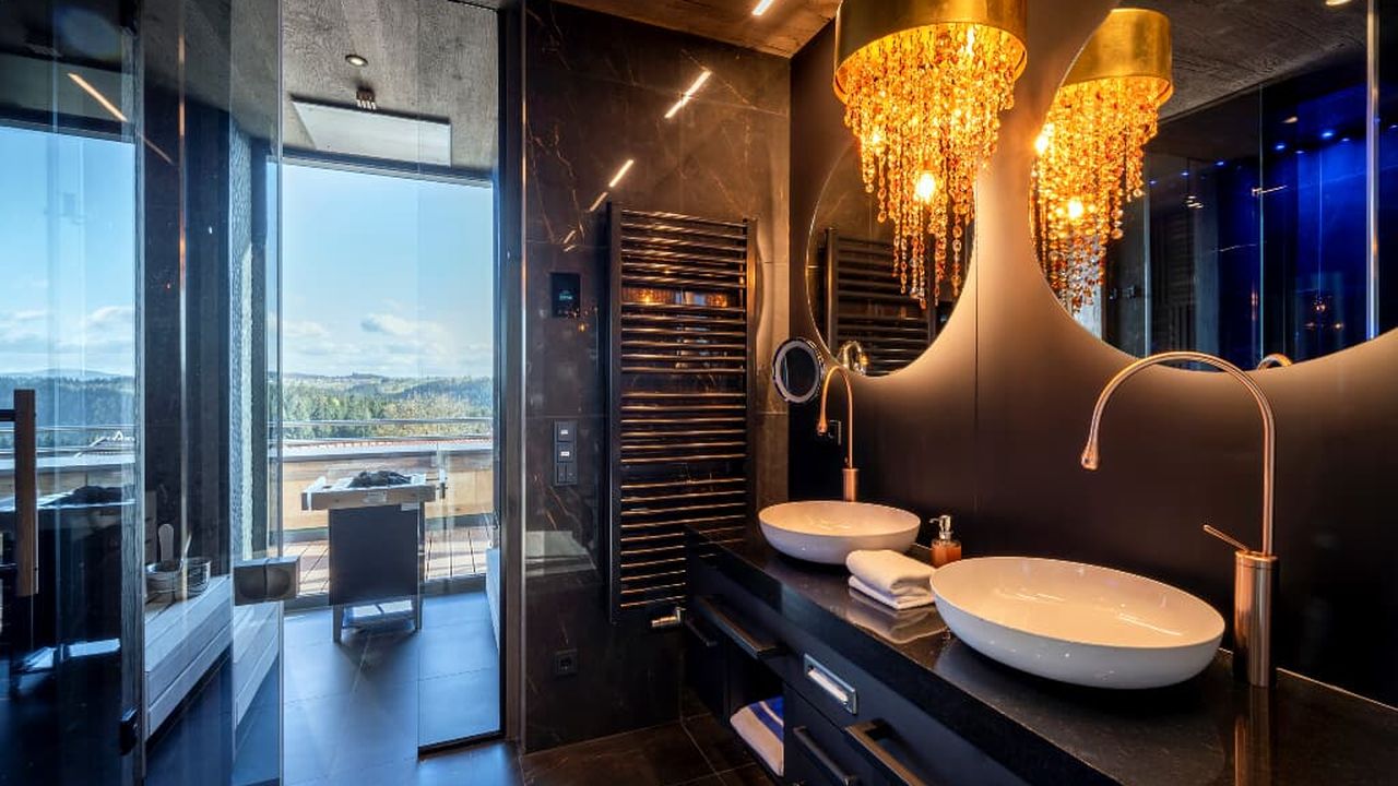 Sauna in der Suite "Wolke 7" Sauna in der Suite "Wolke 7"